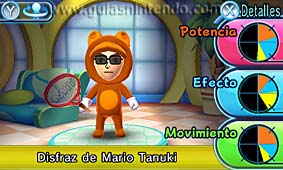 Mario Tennis Open: Disfraces desbloqueables Equi_pers_15a