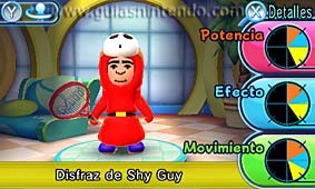 Mario Tennis Open: Disfraces desbloqueables Equi_pers_17a