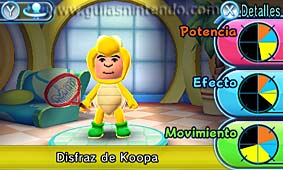 Mario Tennis Open: Disfraces desbloqueables Equi_pers_18a