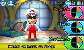 Mario Tennis Open: Disfraces desbloqueables Equi_pers_20a