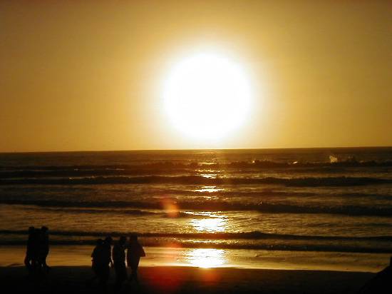 اجمل صور اغادير الساحرة Coucher-soleil-mer-plage-agadir-