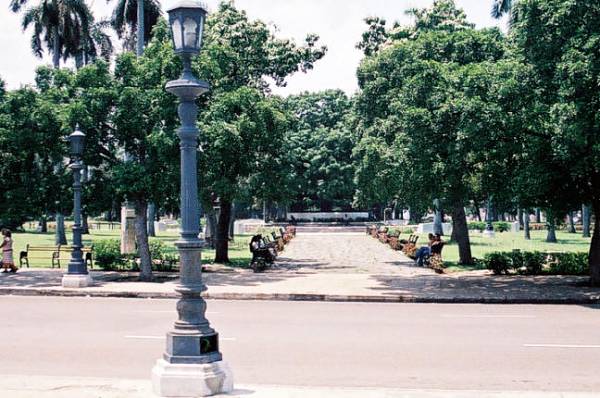 De intruso y paseador Parque