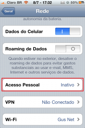 Compartilhar internet 3G do iPhone e iPad via WiFi IMG_0523-300x450