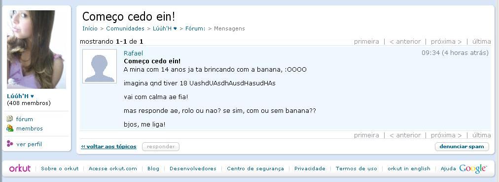 Mulher banana??? O.o 306noc