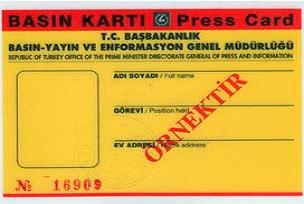 İnternet medyacılarına 'basın kartı' 45297