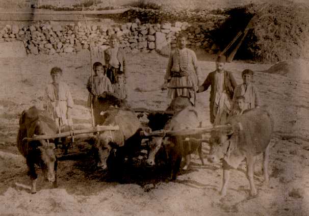 Çifçiler.. (Eski Resim) Threshing