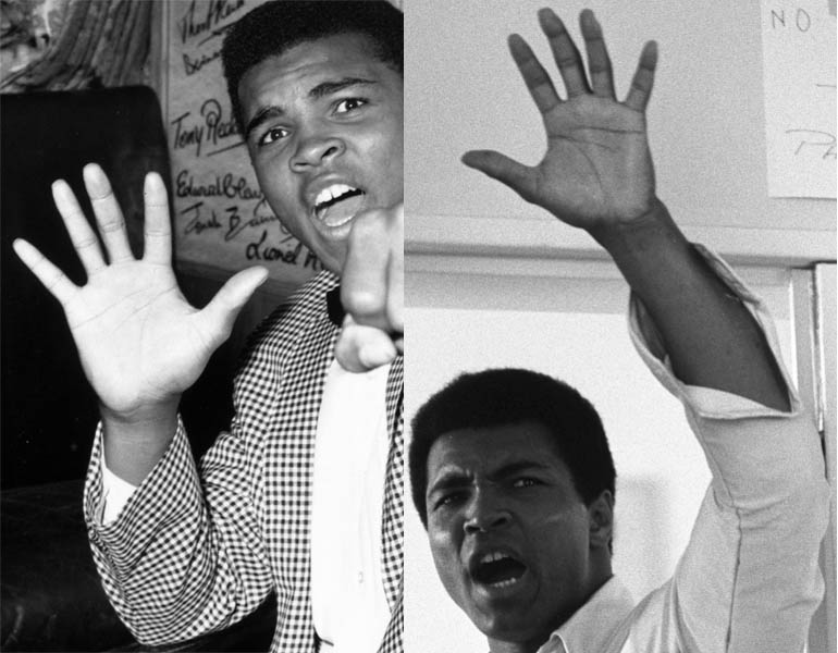 Muhammad Ali - sportsman of the 20th century Muhammad-ali-hands