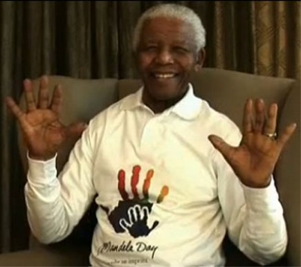 TRIBUTE: The hands of Nelson Mandela! Nelson-mandela-day-hands-up