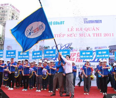 38.000 sinh viên tham gia “Tiếp sức mùa thi” 2011 Muathi