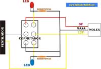 Fabricar un baybus off/7v/12v dual led Peke_grafico