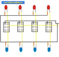 Fabricar un baybus off/7v/12v dual led Peke_paso5