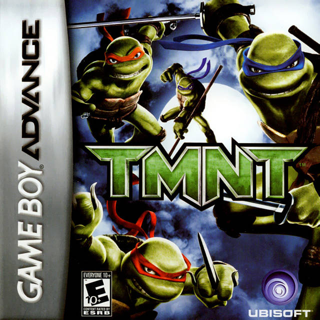 TMNT 2007 sur GBA Tmnt2007-gba-cover