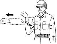 TRADOC: BASIC VISUAL SIGNALS Vs-maneuver-right