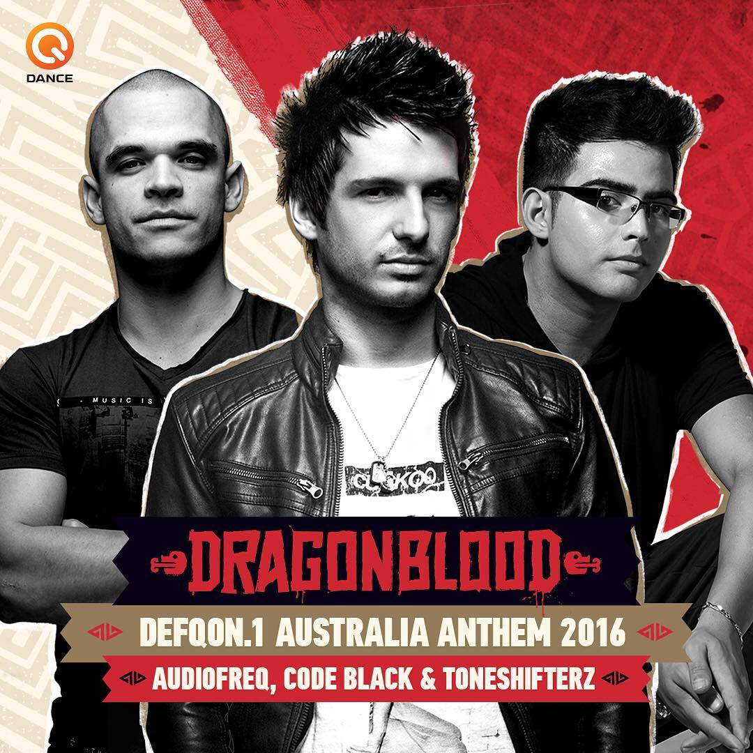 Audiofreq, Code Black & Toneshifterz - Dragonblood (Defqon 1 Australia Festival Anthem 2016) [Q-DANCE RECORDS] ACT-D-DQAU-A2016