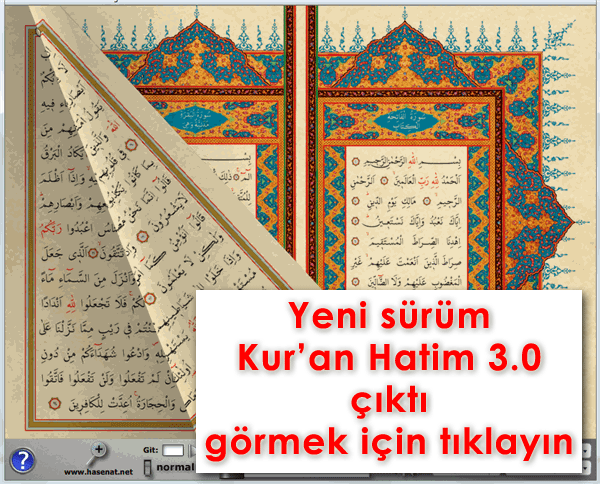 KUR'AN-I KERİM'İ DİJİTAL ORTAMDA HATMEDİN...... Sefa