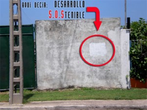 Zona Minera Moa-Nicaro (Un caso de degradación ambiental en Cuba). Graffiti-300x224