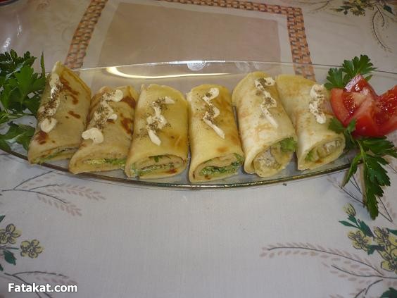 طريقة عمل البان كيك (les crèpes) 83482hayah