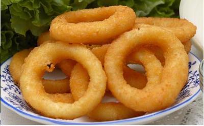  طريقة عمل حلقات البصل من احد المطاعم المشهورة Onion Rings  91464hayah