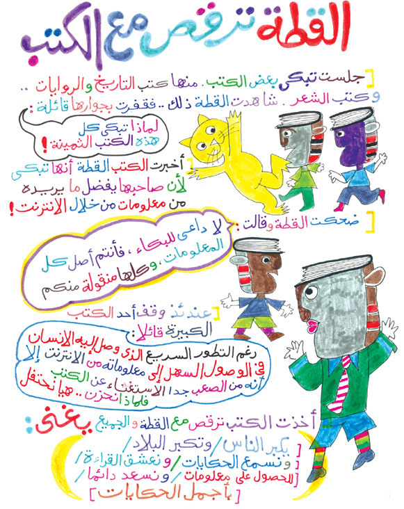  قصة القطة ترقص مع كتب 16602