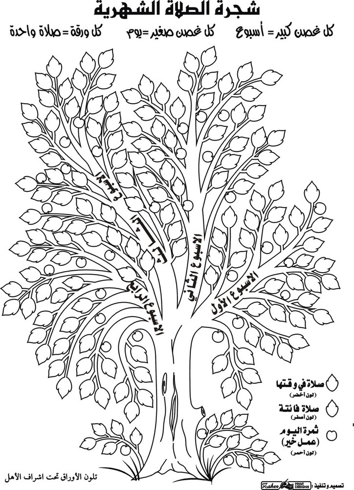 شجرة الصلاة للاطفال 90724