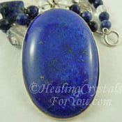 Azurite Stone... Third Eye Activation Stimulates Spiritual & Psychic Gifts Lapis-lazuli-pendant-sq175