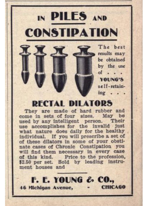 OBJETS UTILES... 1-Dr-Youngs-Rectal-Dilators