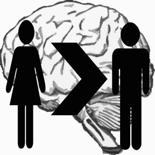 رحلة الى عقول الرجال... Brain-woman-man