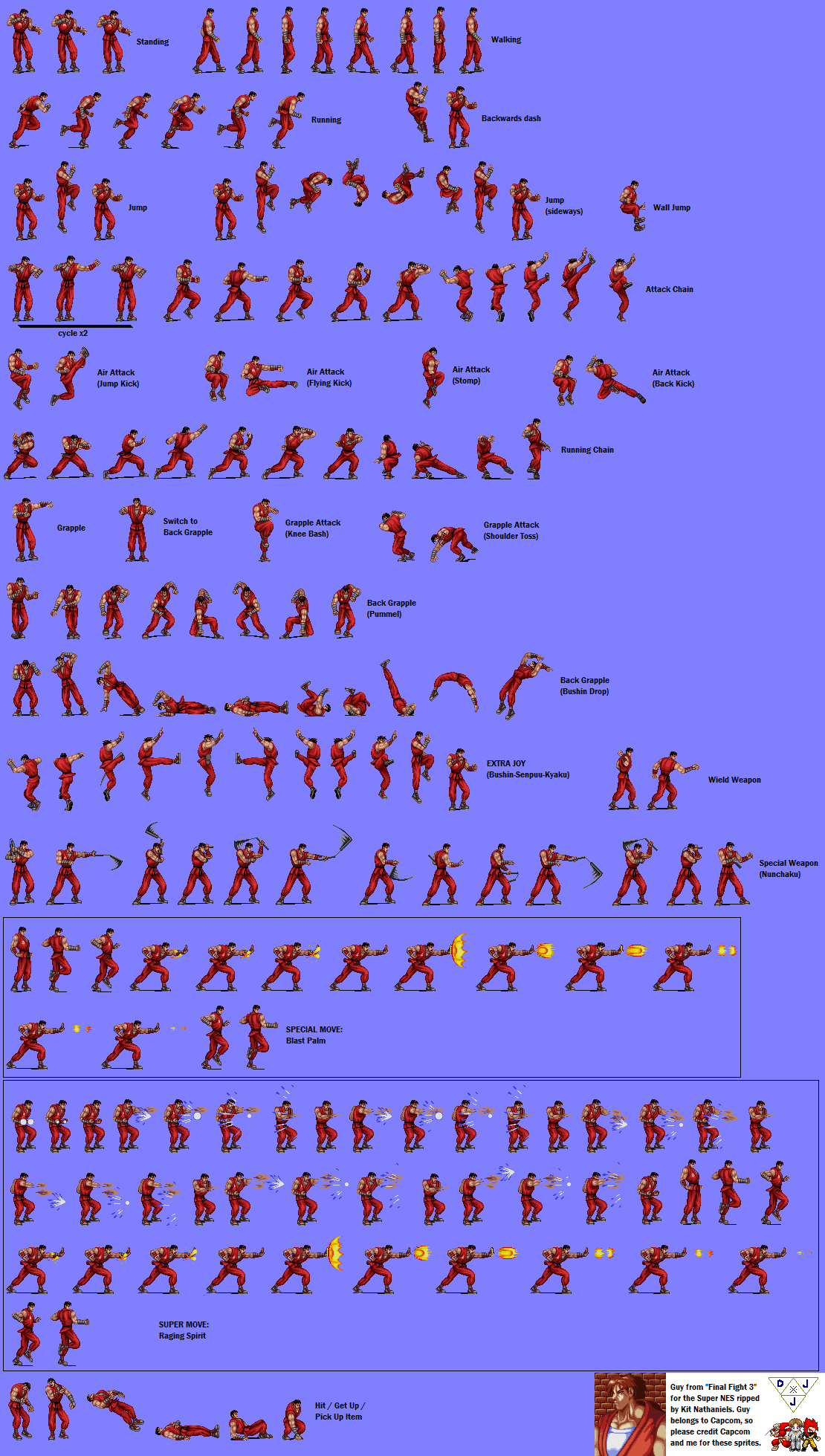 Préférez vous Streets of Rage 2 ou Final Fight 3 ? - Page 2 FF3_Guy