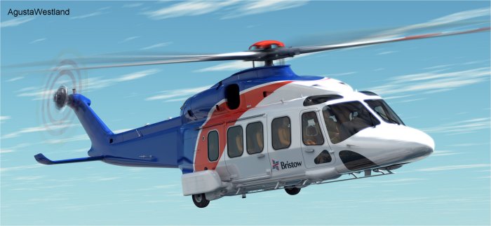 المروحيات متعددة المهام  Aw189bristow