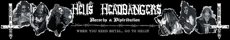 Hells Headbangers - Label distribution Topheader