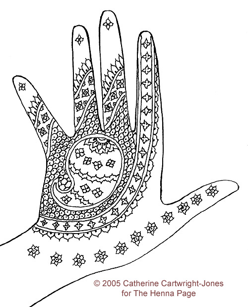 henna designs Kisshands1