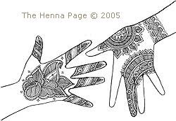 henna designs Bonehandsx