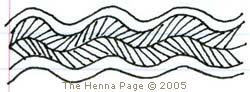 henna designs Fishbones9