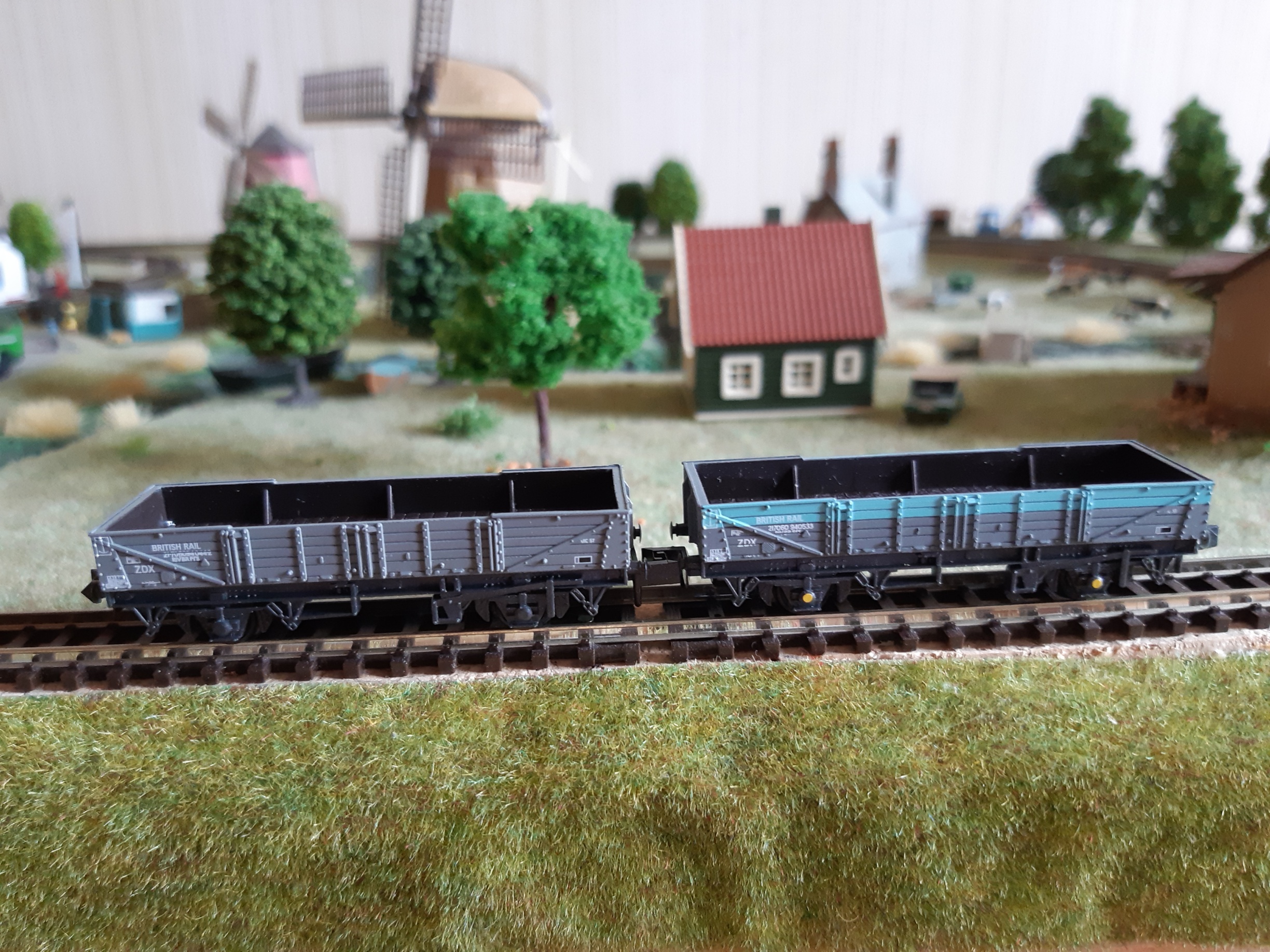 N Peco NR-7F NR-7G ferry tube wagons