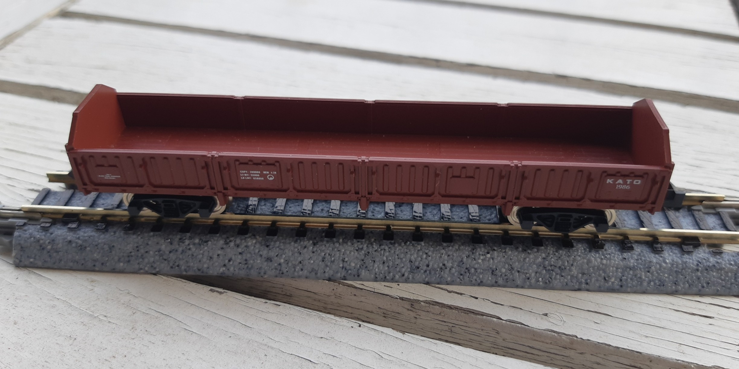 N Kato 8017 Gondola wagon Toki 25000