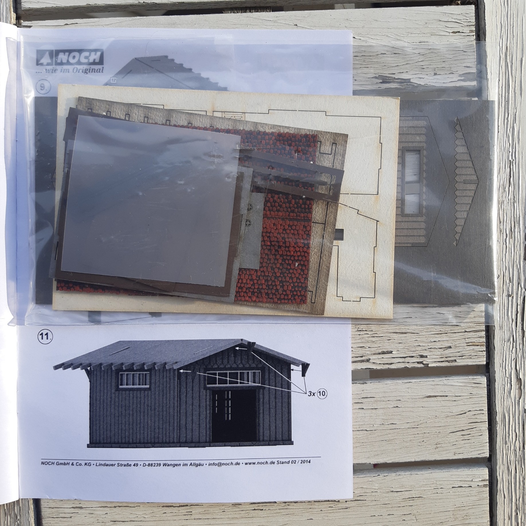 HO Noch 66001 hangar