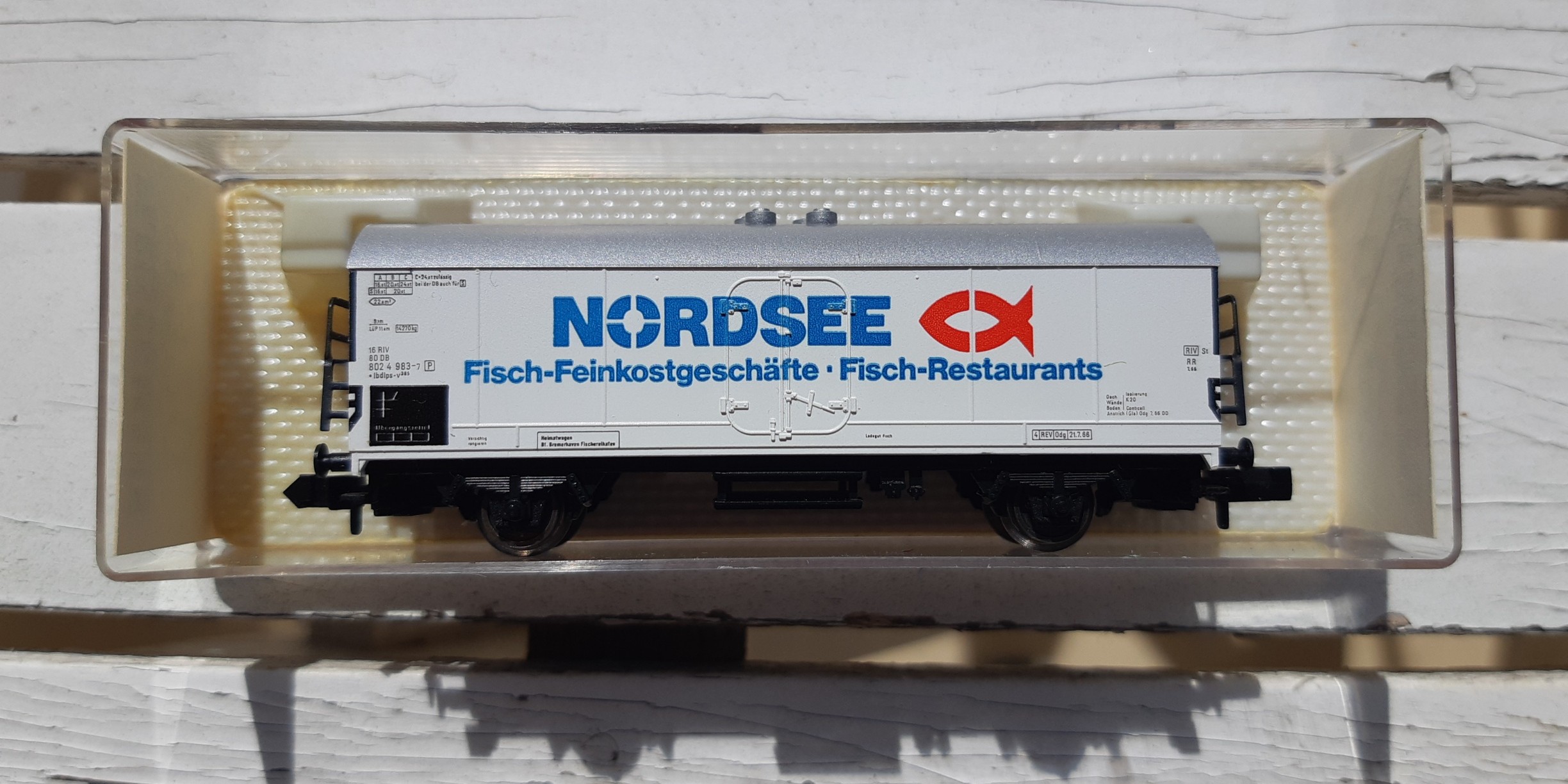 N Fleischmann 8322 DB Kühlwagen Nordsee
