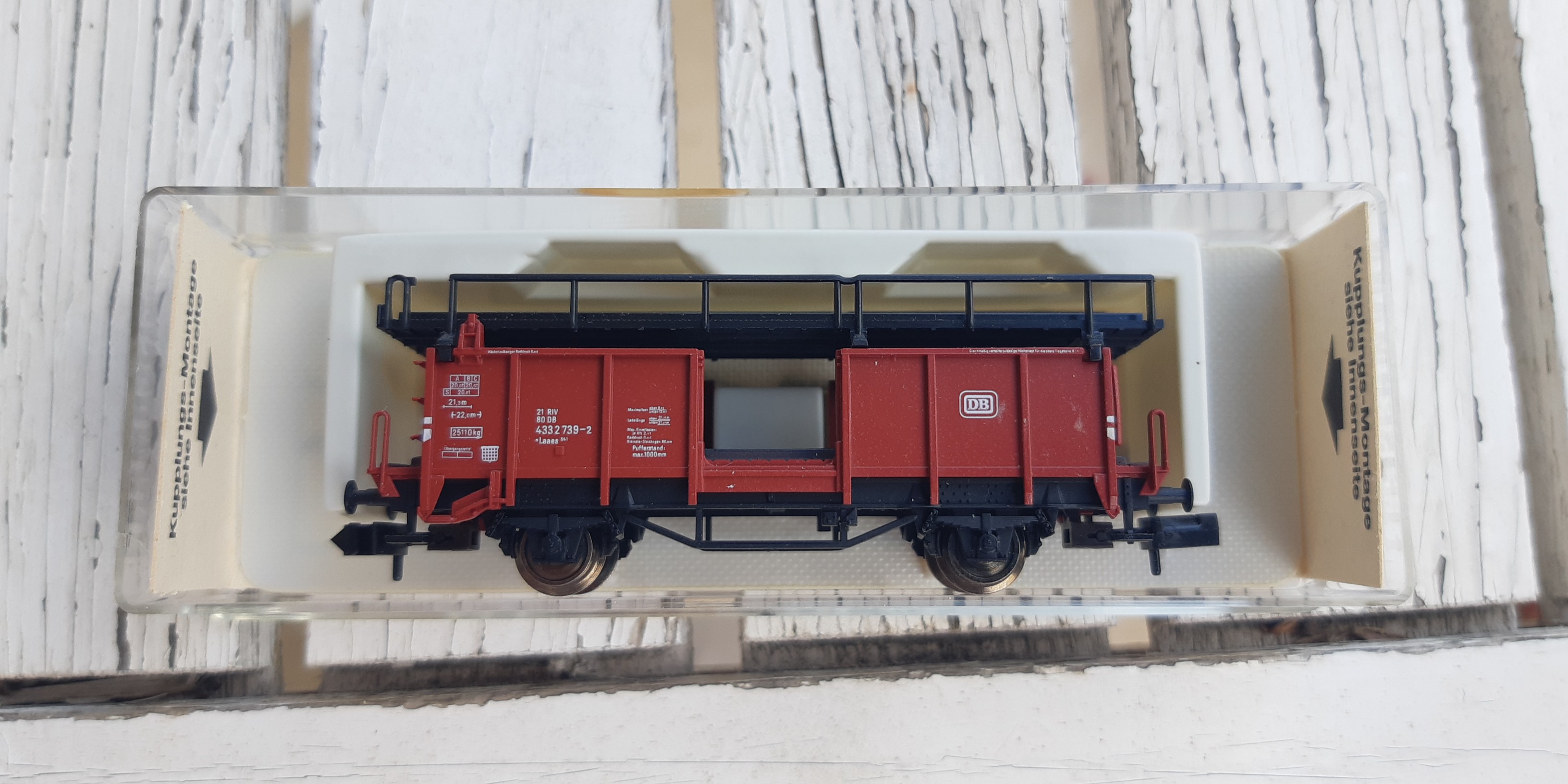 N Fleischmann 8224 DB Autotransportwagen