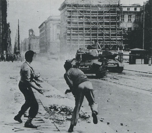 17 juin 1953 : Insurrection ouvrière à Berlin-Est Berlin1953