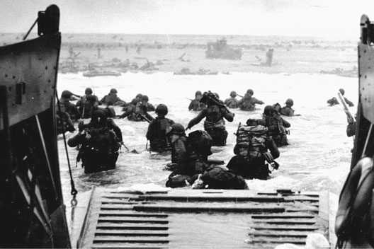 6 juin 1944 : Les Alliés débarquent en Normandie. Overlord