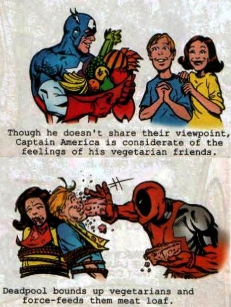 Marvel vs DC. Deadpool