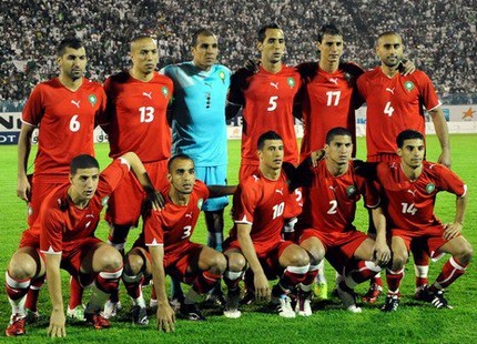 المنتخب المغربي في المركز 73 عالميا Moroccoteam72