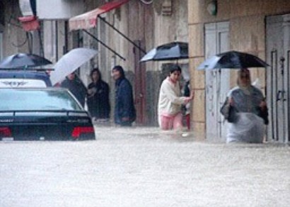 الطوفان يجتاح مدينة طنجة Tangertoufan