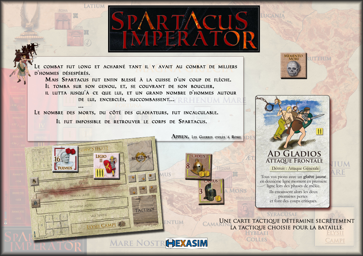 Spartacus Imperator (Hexasim) Spartacus-III