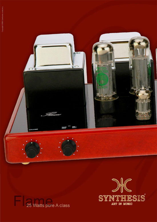 Synthesis Valve Integrated Amplifiers from Italy Flame-1