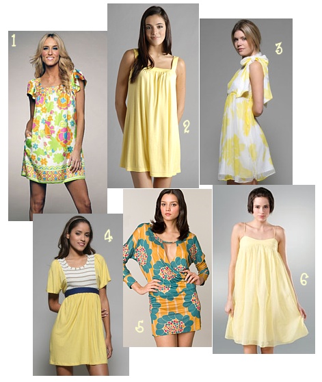 Collection Of Dresses Yellow_dresses_2008