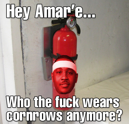 Amare Punches A Fire Extinguisher Amare-stoudemire-injures-hand-after-punching-a-fire-extinguisher-2012-heat-melo