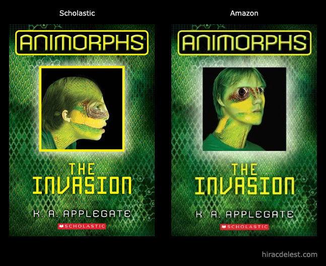 R-dition des livres d'Animorphs Am1comparison