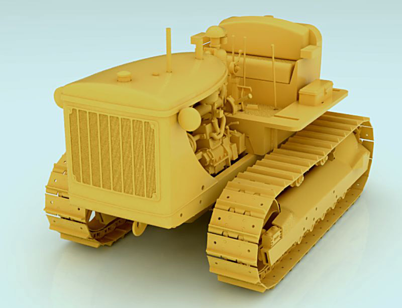 US Army D7 7M Bulldozer 1/35 - Mirror Models MML35850A