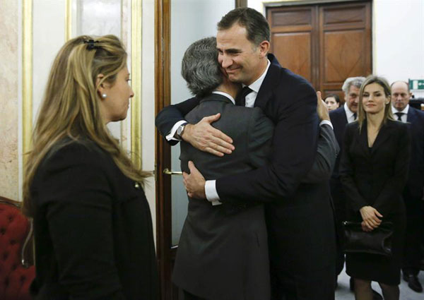 La familia real en el funeral del expresidente Adolfo Suarez Ppes-asturias3-a